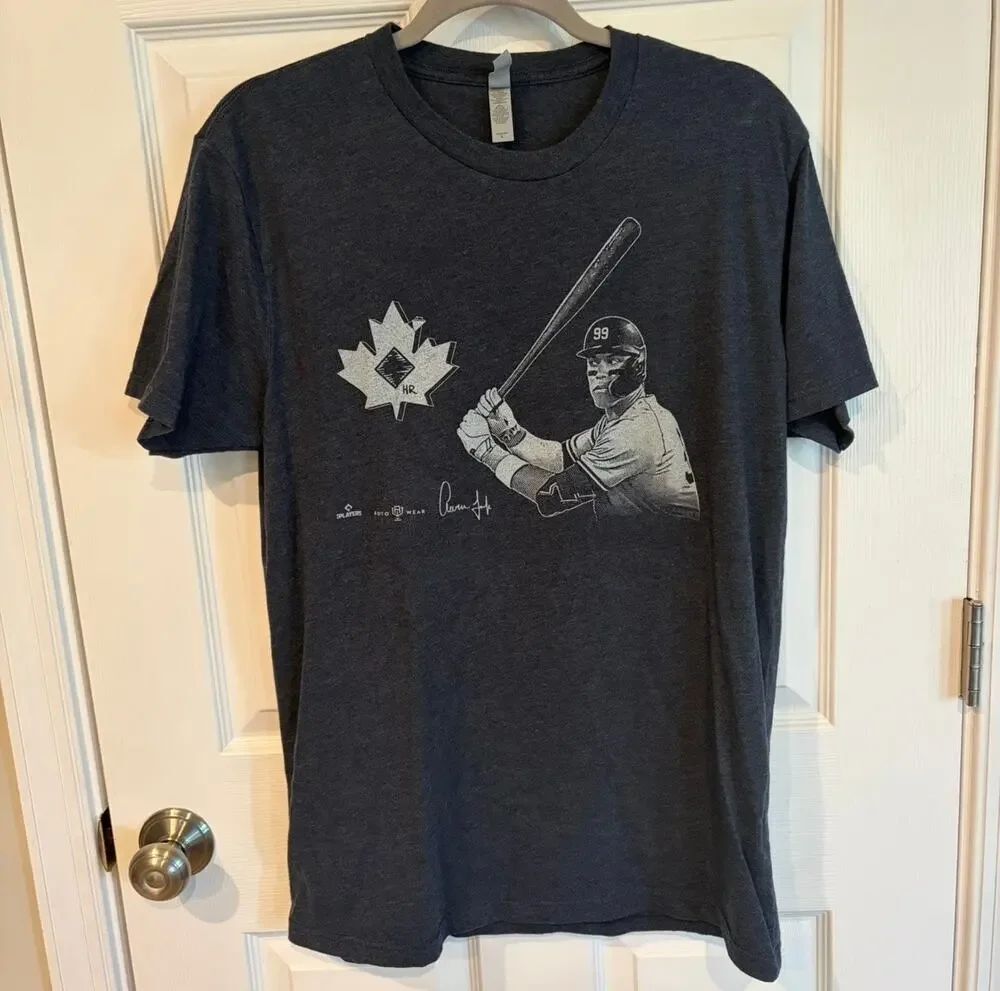 Rotowear New York Yankees Aaron Judge Tee Navy Large